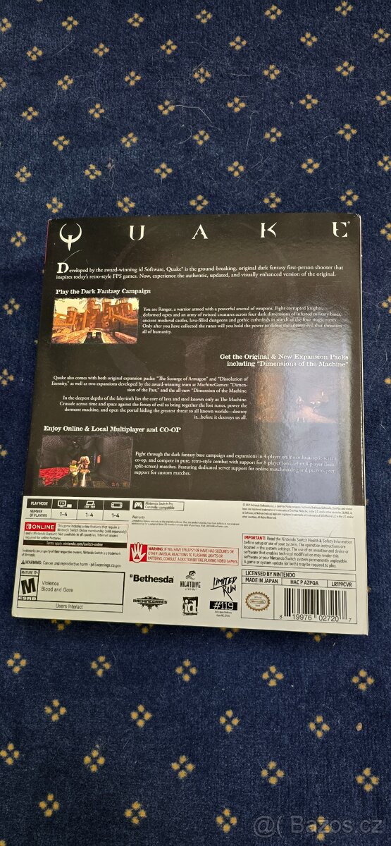 Nintendo Switch Quake Limited Run Big Box - 2