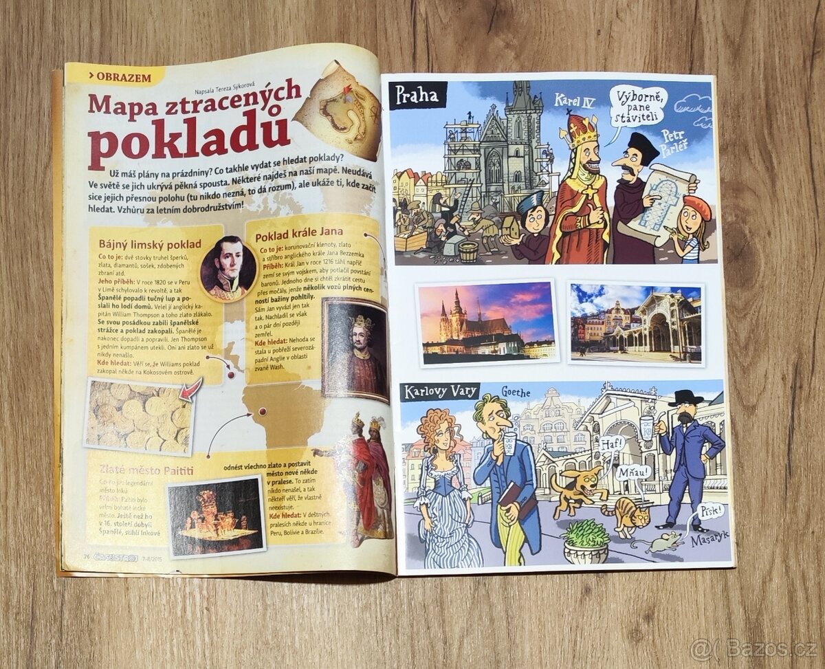 6 ks časopisů Časostroj - 2