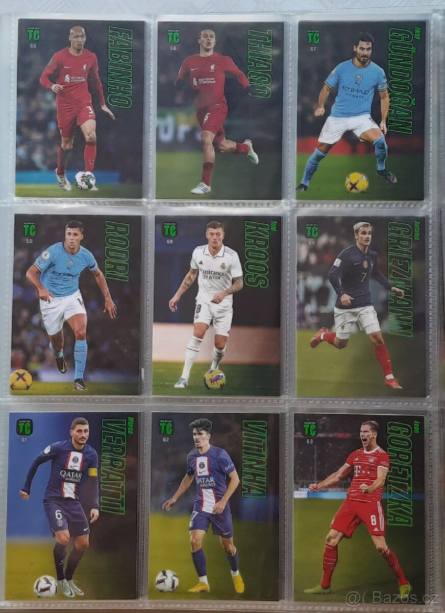fotbalové karty TOP CLASS 2023 PANINI - 2
