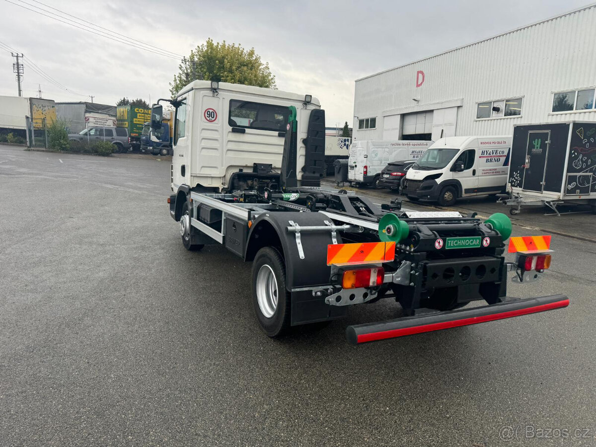 MAN TGL 12.180 4x2 BB hákový nosič kontejnerů TECHNOCAR - 2