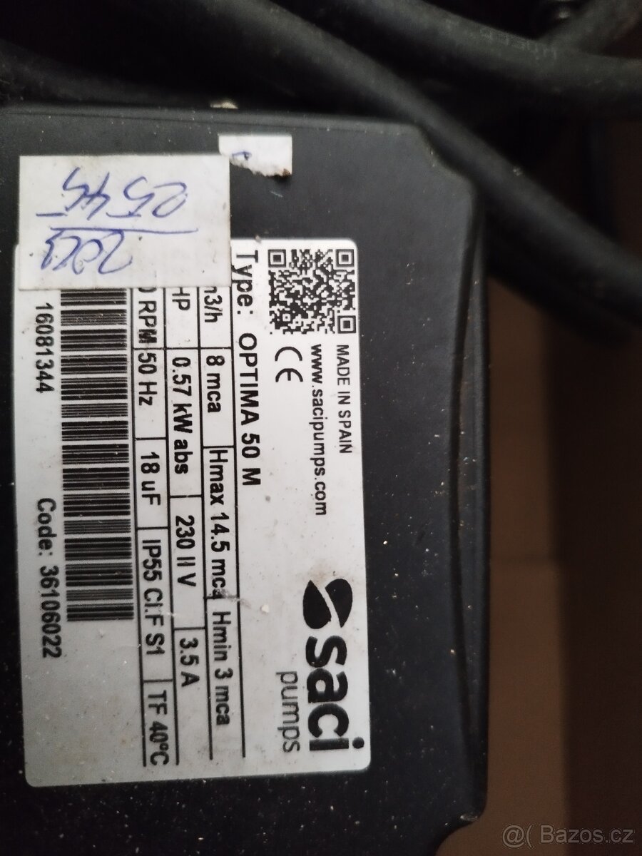 Bombas sací čerpadlo po repasu - 2