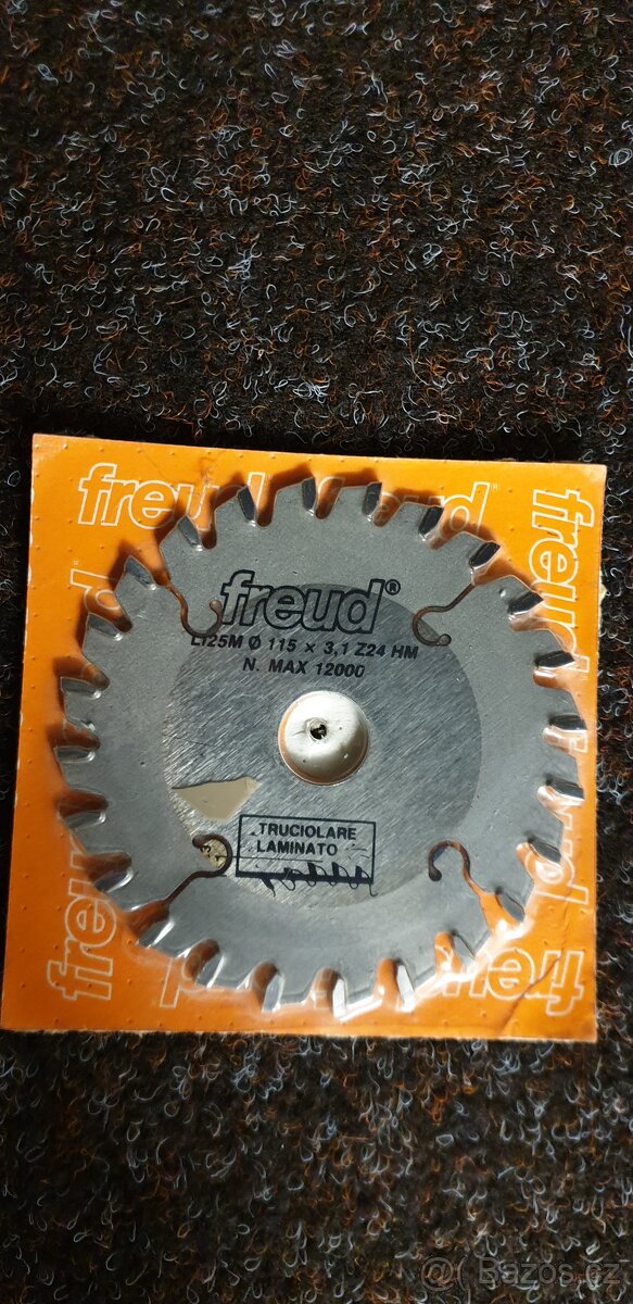 Nástroje pilový kotouč předřezový kónický SK Freud - 2