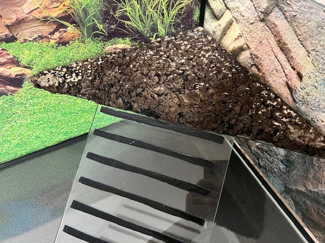 Želvárium s rohovým odpočívadlem 180 l - 2