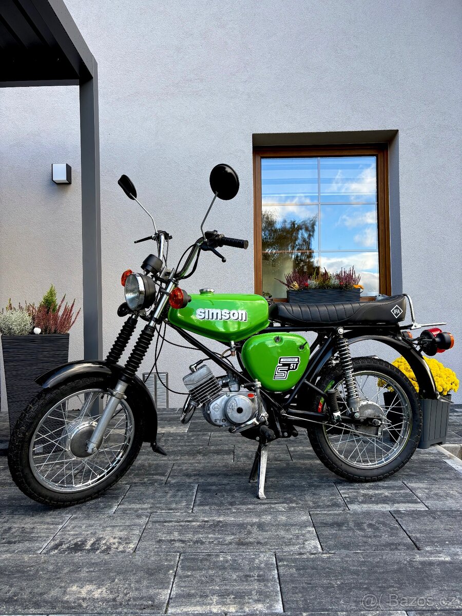 Prodám Simson s51 enduro rv. 1985