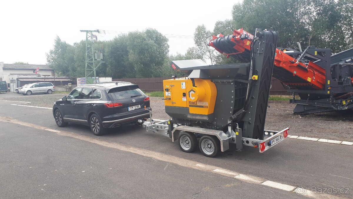 Pronájem mobilního drtiče RUBBLECRUSHER RC 150 V - 2