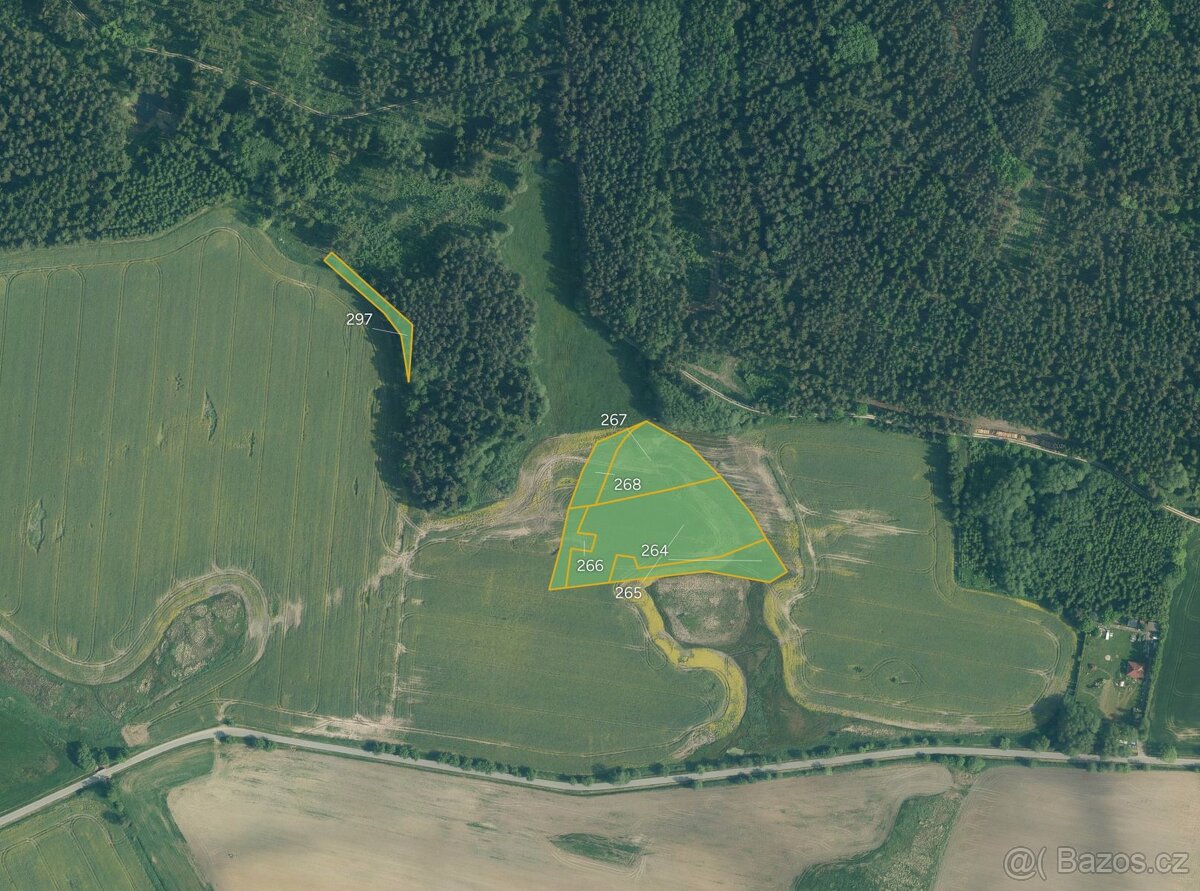 Zemědělská půda, prodej, Chocholatá Lhota, Vlachovo Březí, P - 2