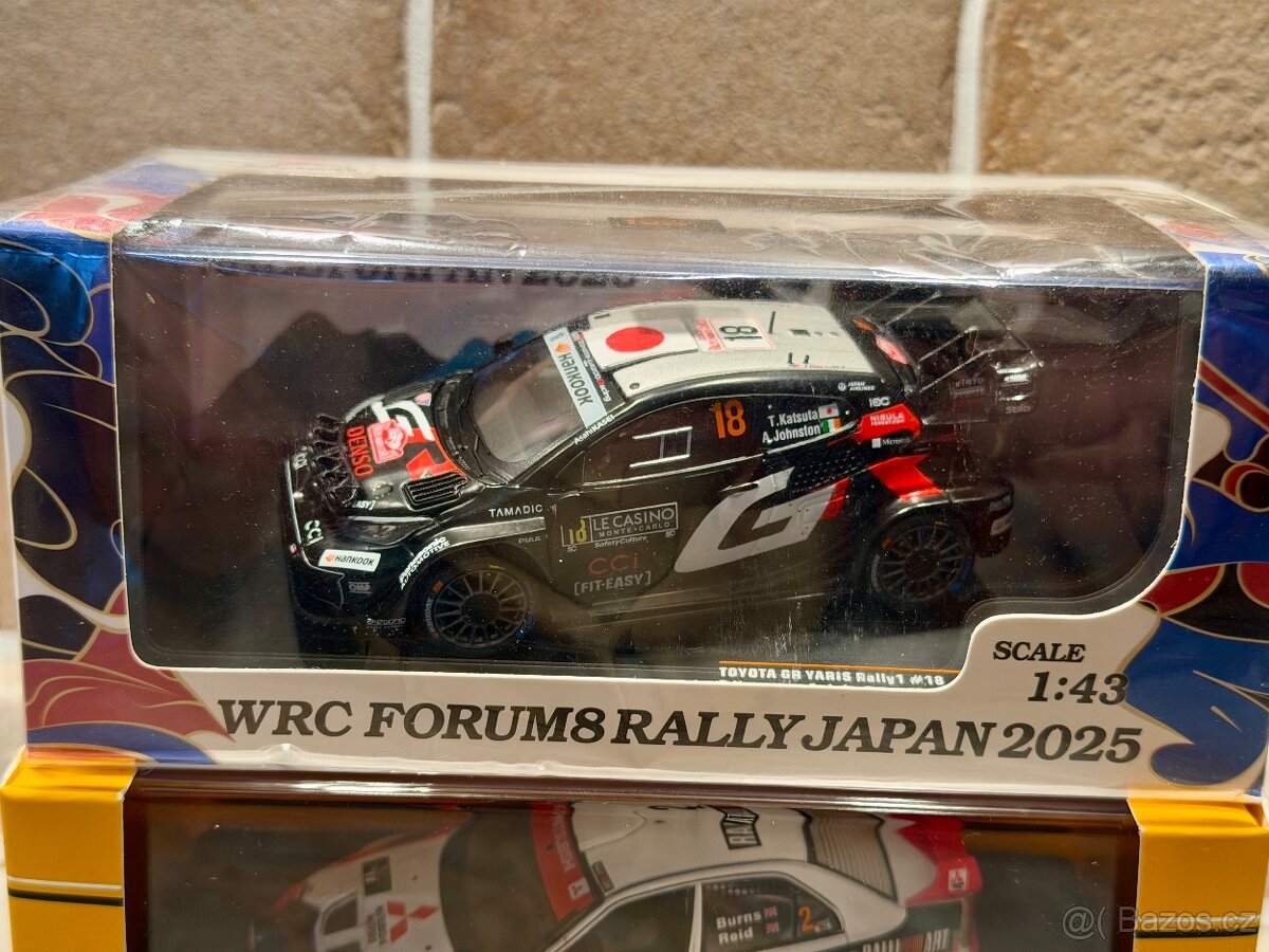 Japonské rally modely Ixo 1:43 - 2