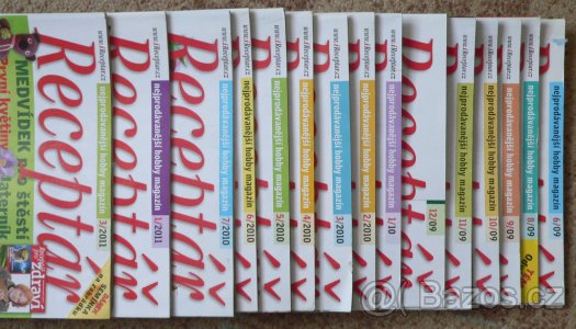 časopis Zahrádkář, Receptář, Recepty prima nápadů ad. - 2