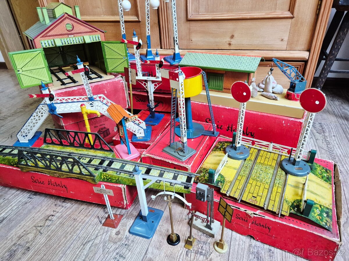 Vláčky - doplňky Hornby, Francie, 1930, k rozchodu 0 - 2