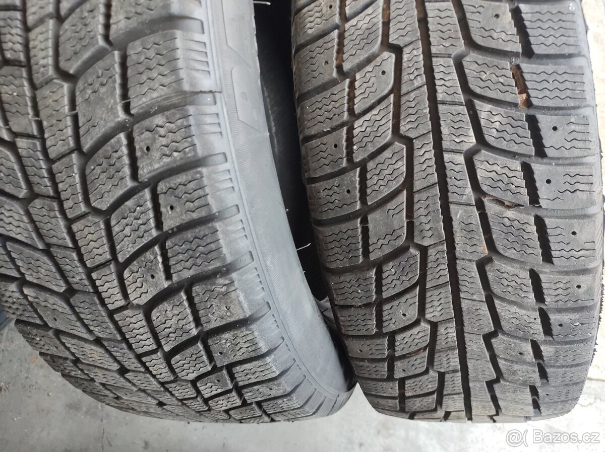 205/55 R16 -VYSOKÝ HRUBÝ VZOREK 7mm 2 - 4pneu - 2