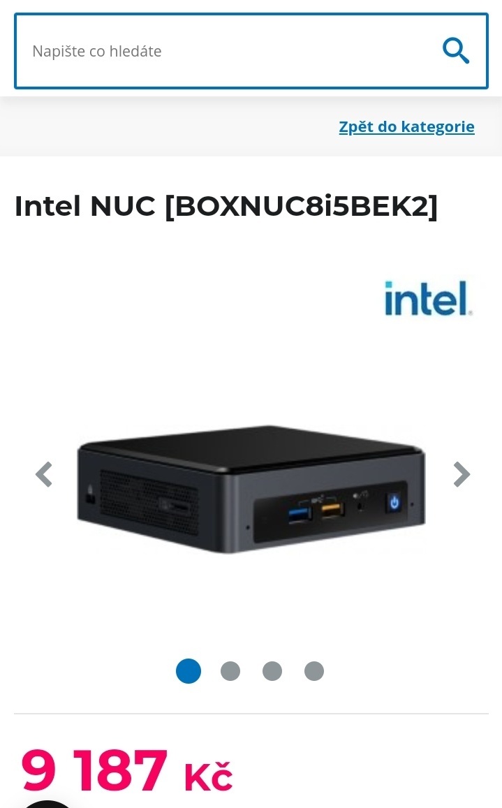 Mini PC Intel BOXNUC8i5BEK2 3.8 GHz 1 TB - 2