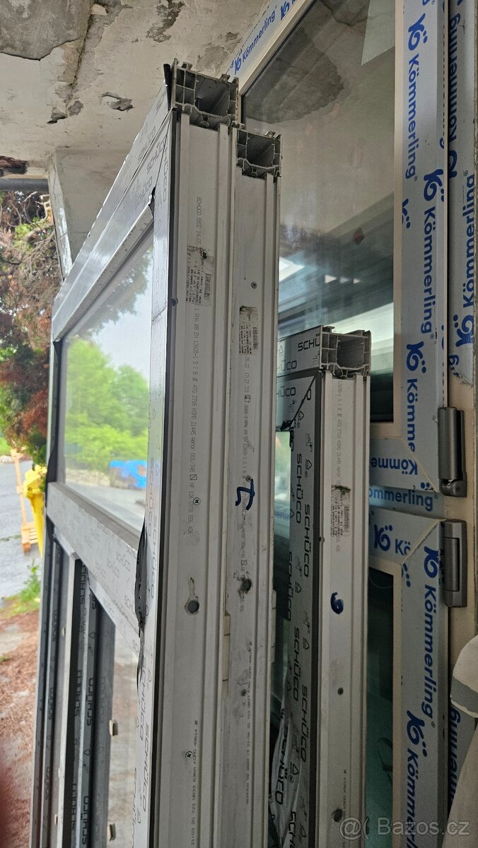 OKNO PVC 1180x2020 - NOVÉ - 3 KS - 2