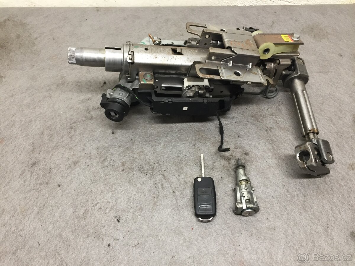 ŠKODA FABIA 2 2007-2014 - SPÍNACÍ SKŘÍŇKA S VLOŽKOU ZÁMKU - 2