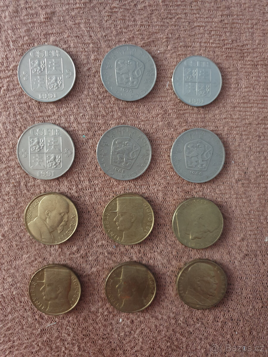 Stare mince nabidka 1 - 2