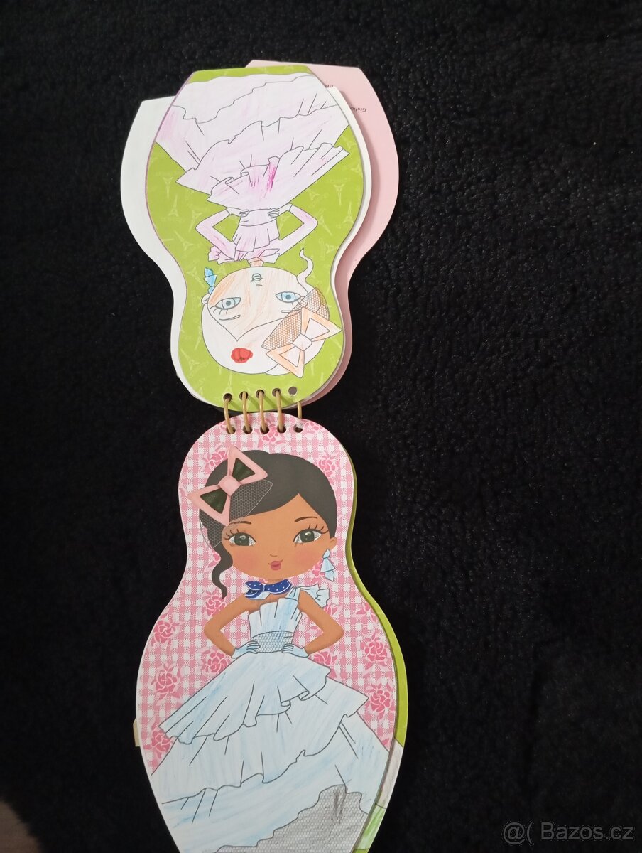 Mini knížka omalovánky - 2