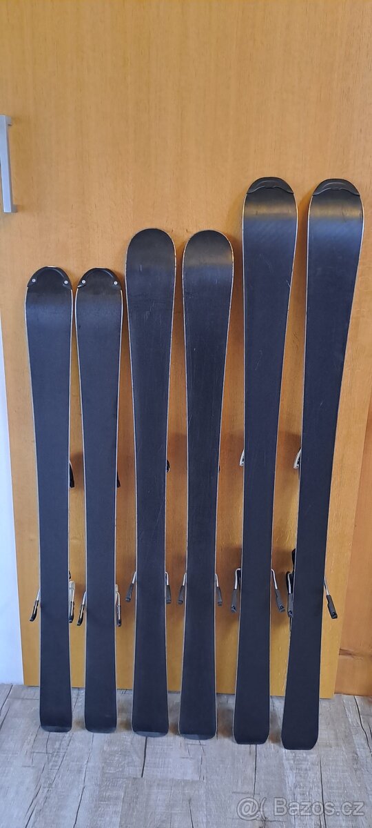 Dětské lyže 110,120,130cm, lyžáky - 2