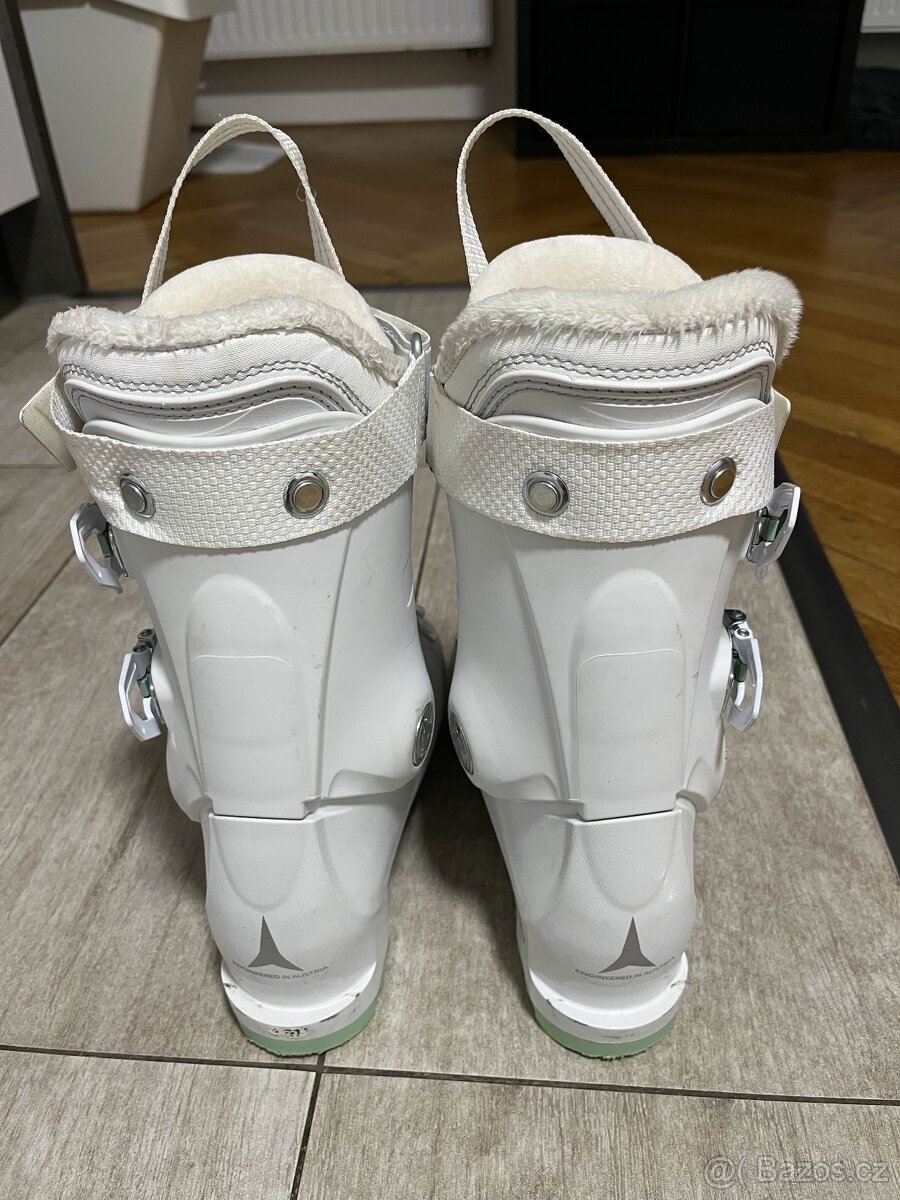 Dámské lyžáky Atomic Hawx Magna 85 W White/Mint. Velikost 23 - 2