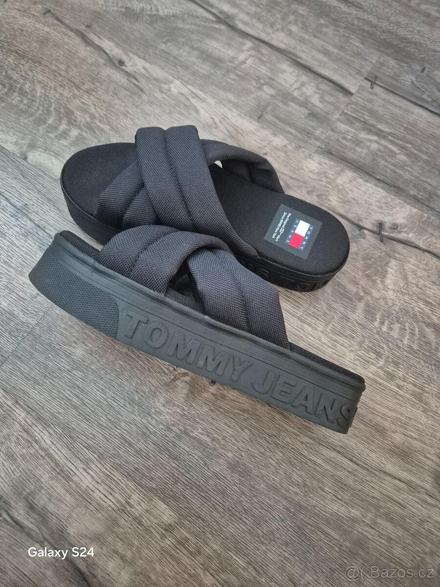 Pantofle TOMMY JEANS velikost 39 - 2