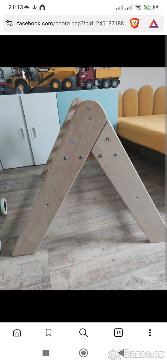 Dřevěná prolézačka - 2