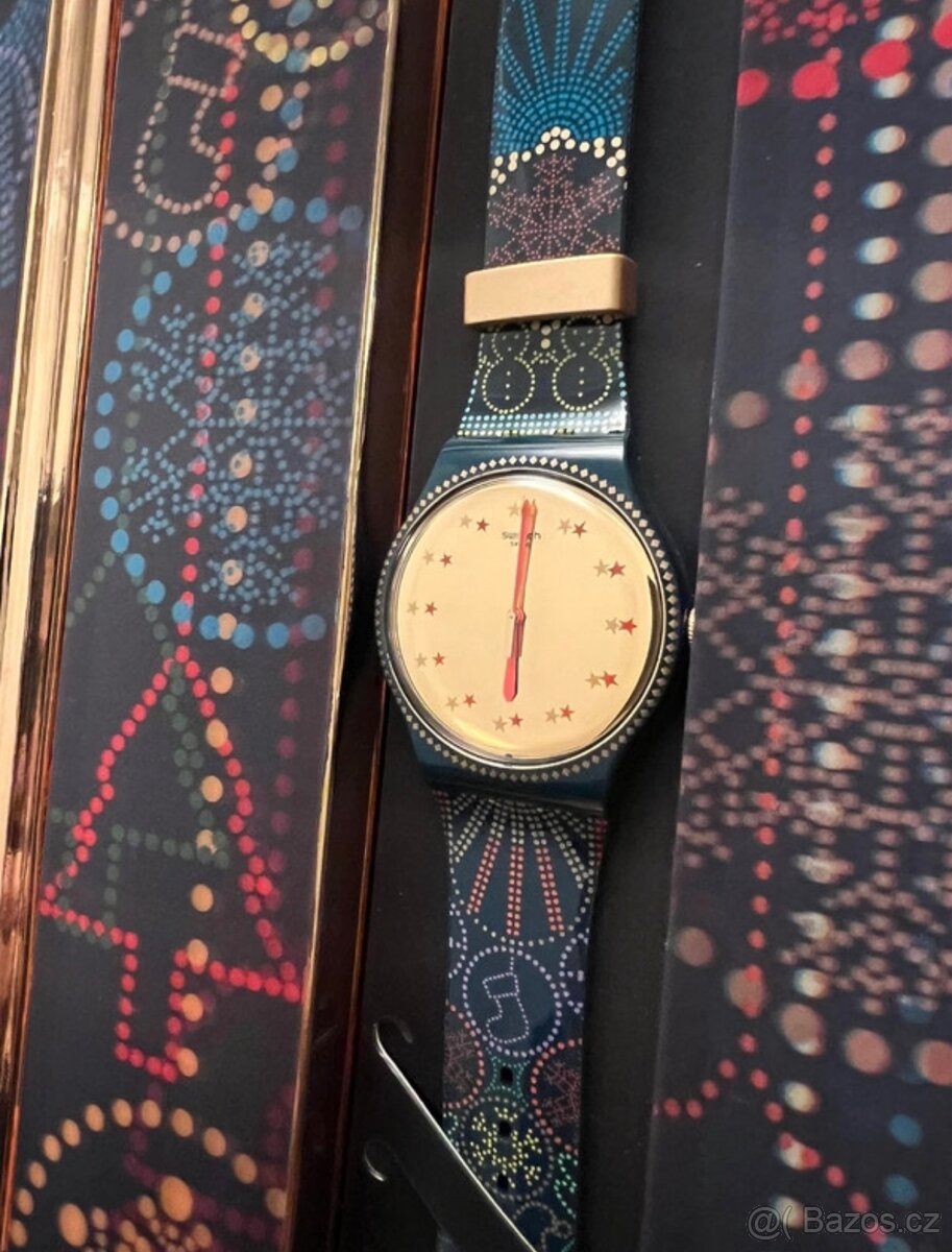 Hodinky Swiss Swatch vánoční - 2