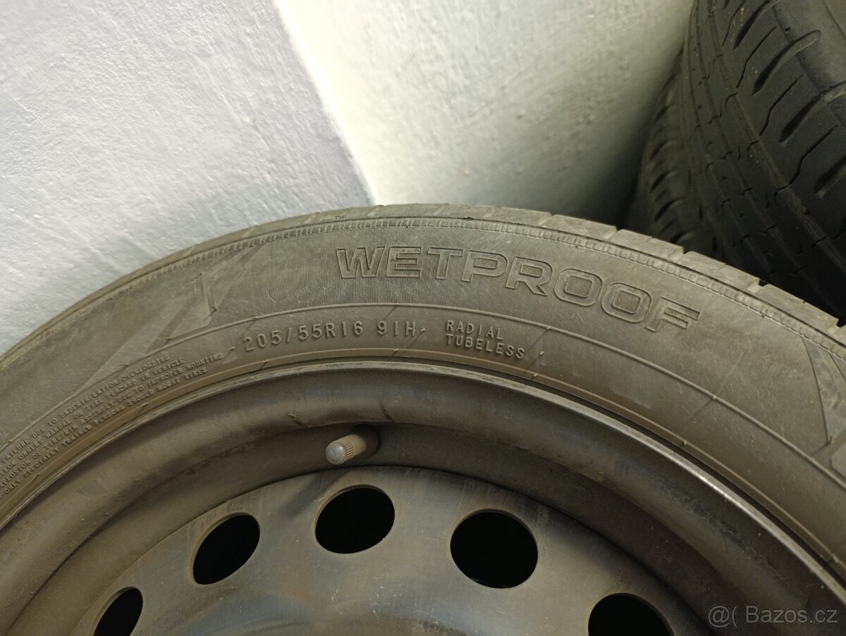 Sada 4 pneu s disky - 2