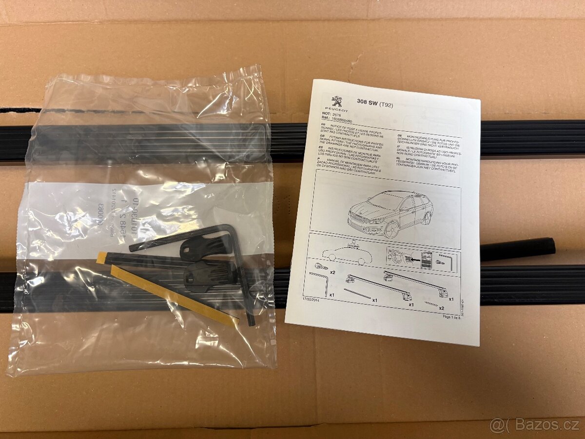 Střešní nosič Peugeot 308 SW T9 - 2