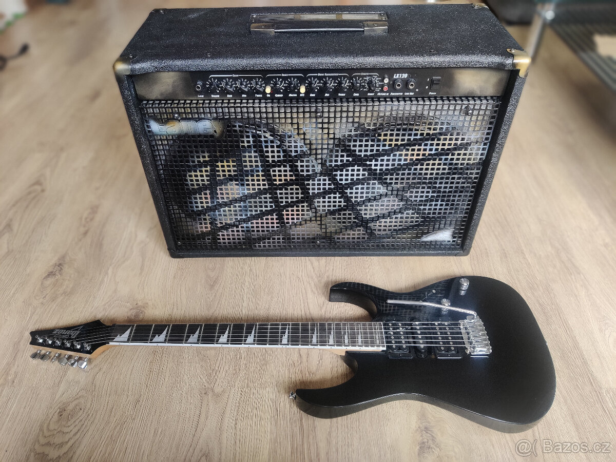 kombo Laney lx120 plus kytara Ibanez gio - 2