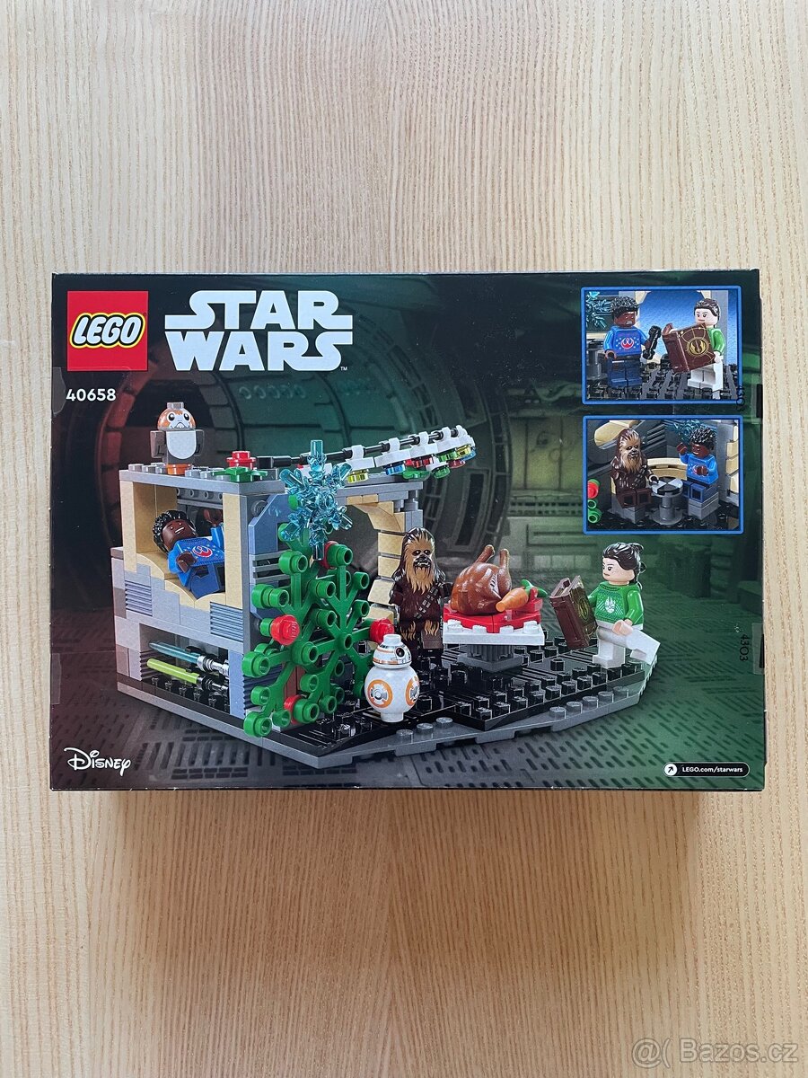 Lego 40658 Vánoční Diorama Milenium Falcon - 2