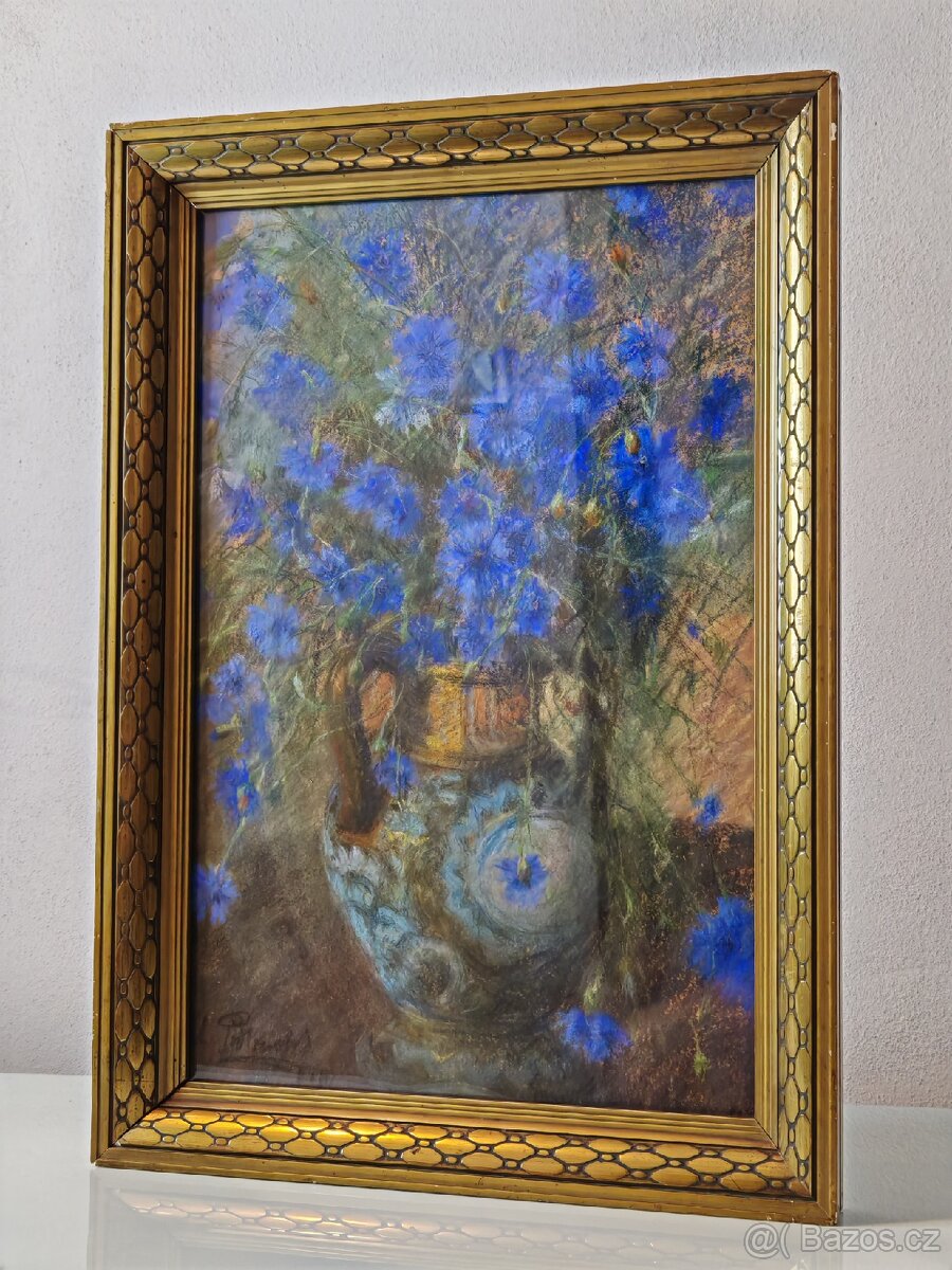 Starý obraz ak. malíř - 2