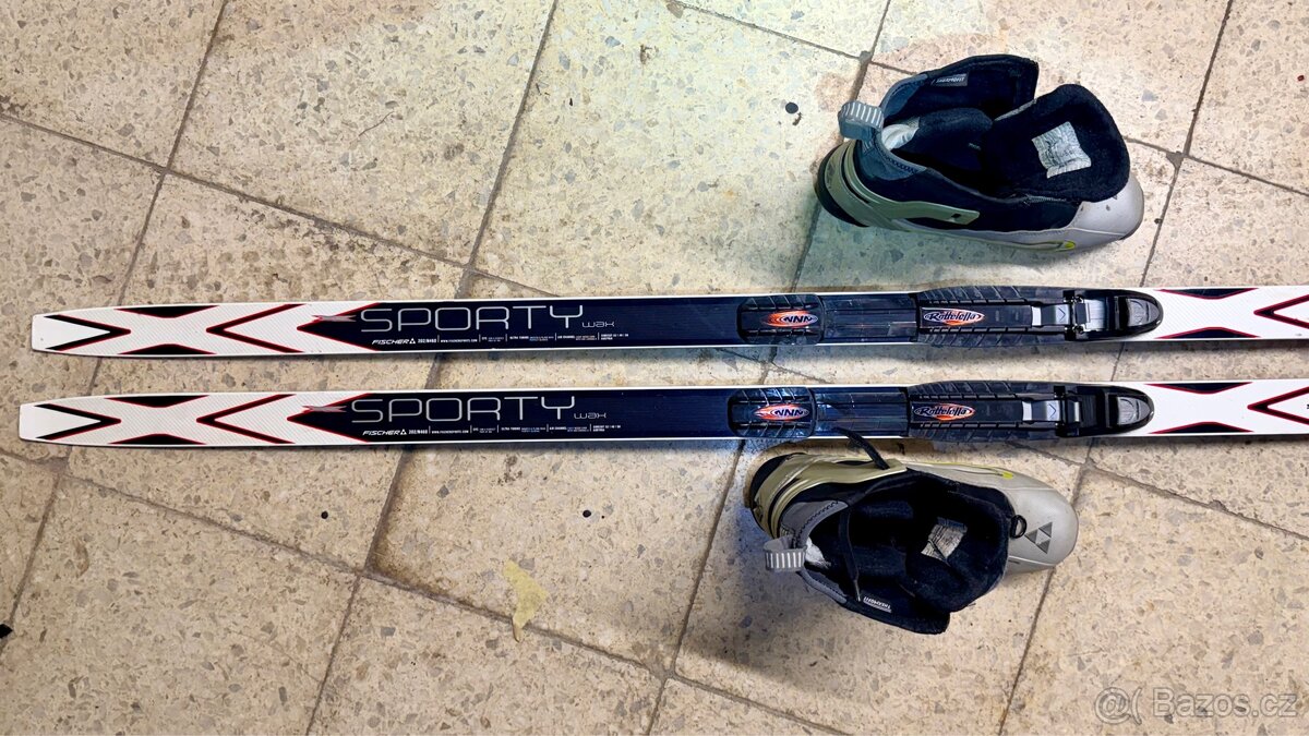 Set běžky + boty běžky FISCHER - 2