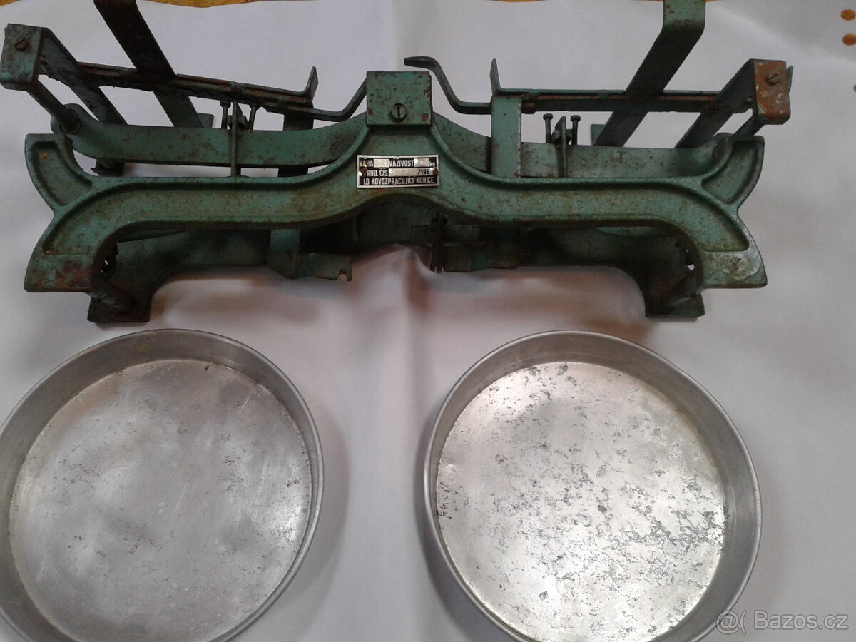 Starožitná váha - k renovaci - 2