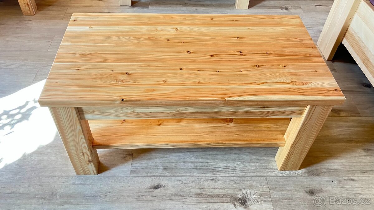 Modřínový konferenční stolek Andromeda II - 2