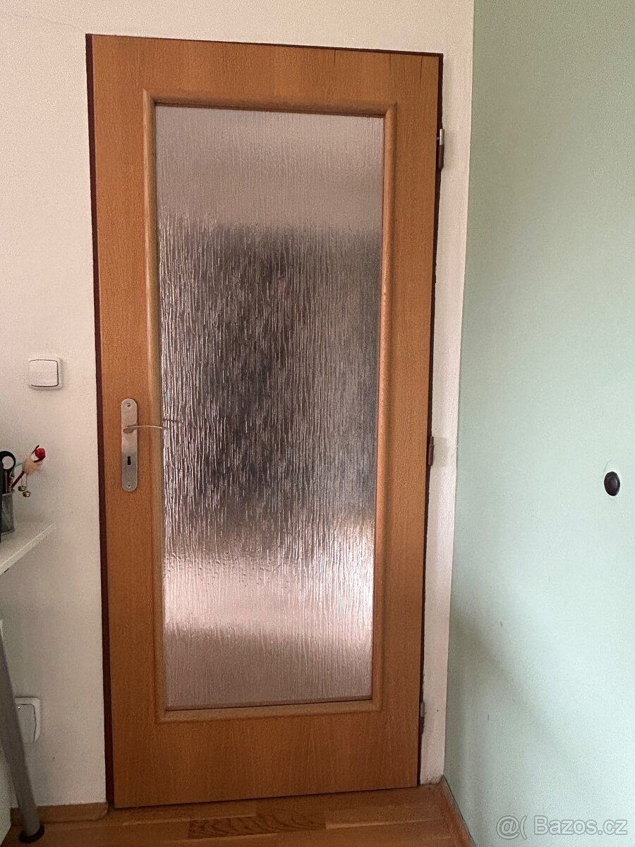 Interiérové dveře 80, prosklené - 2