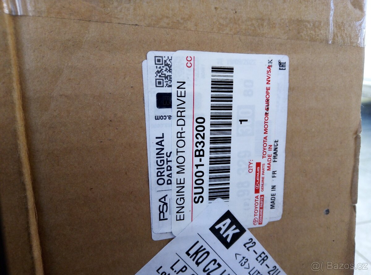 Větrák chladiče originál - nový - 2