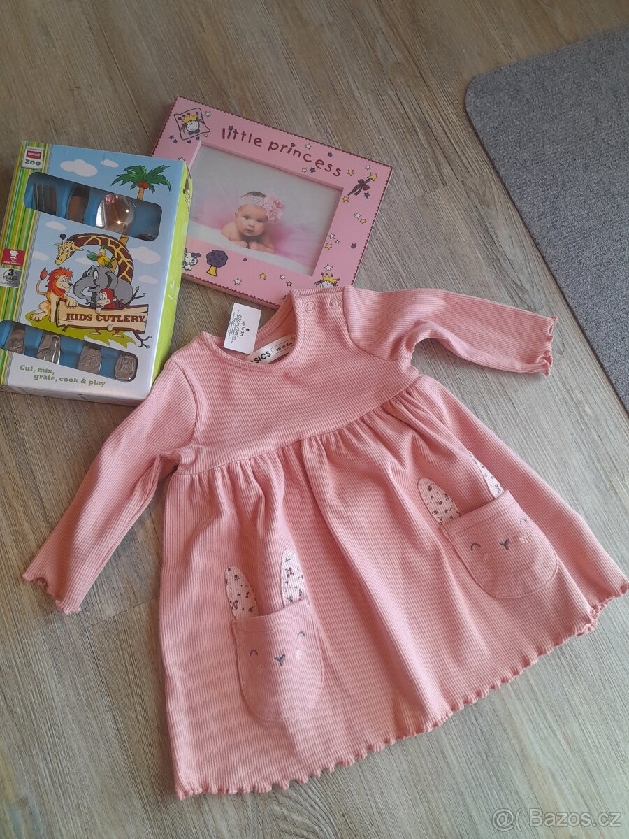 šaty, příbor, rámeček - 2