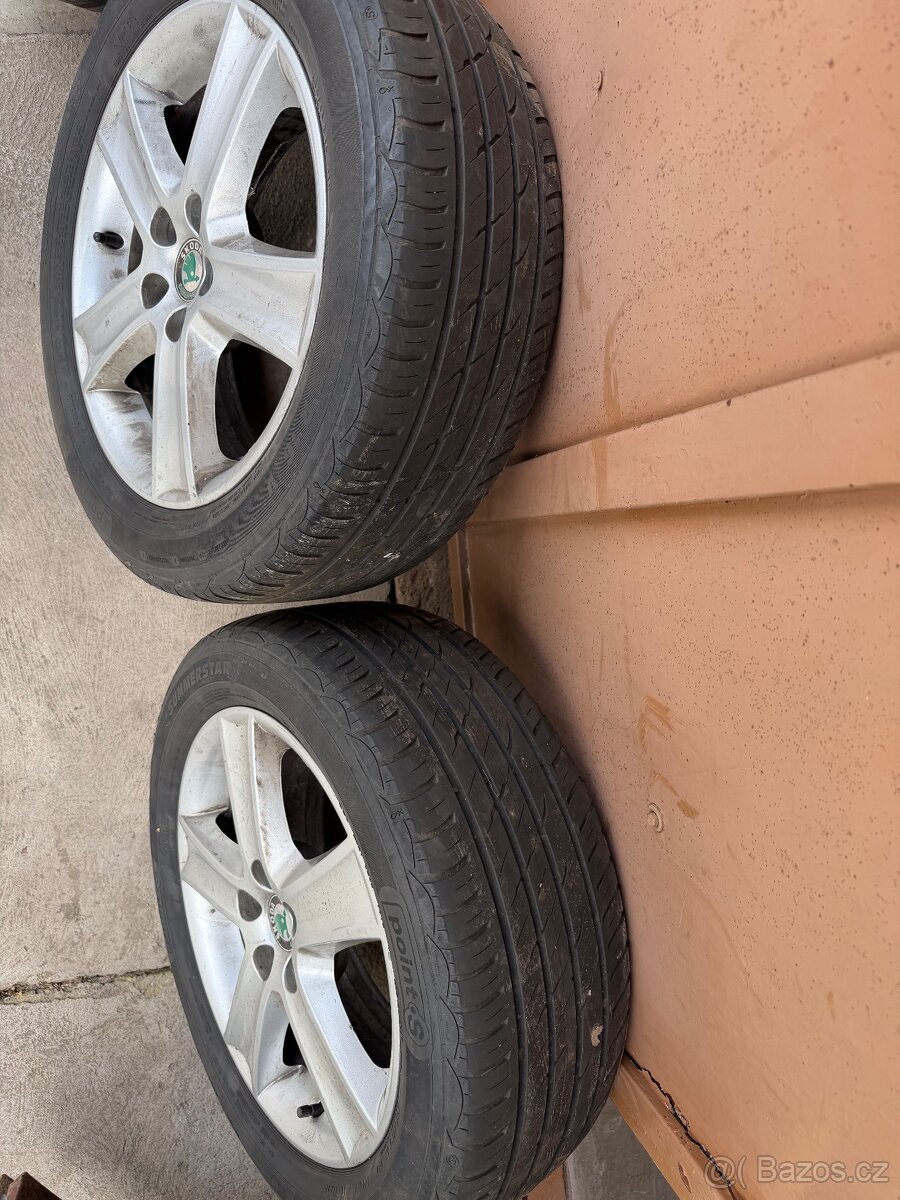 Škoda kola 205/55/R16 - 2
