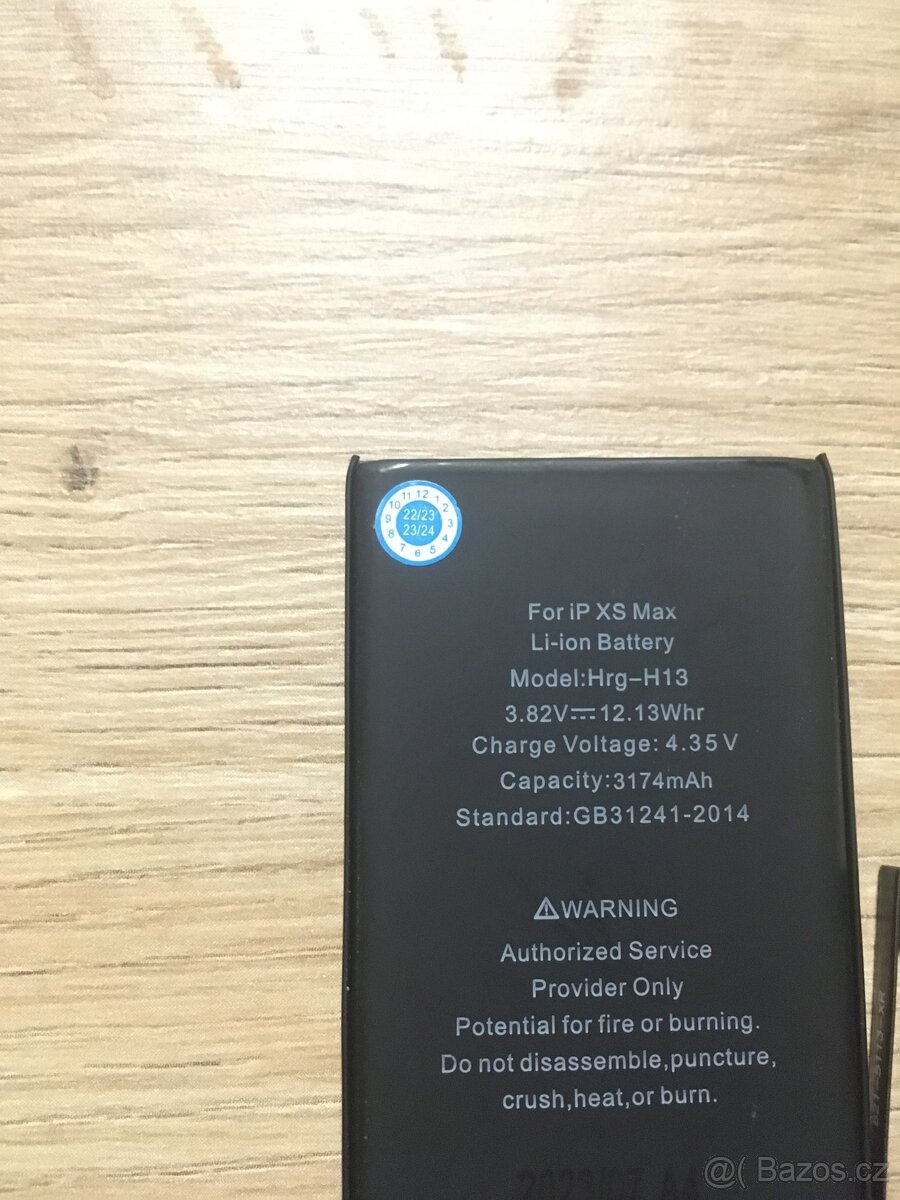 iPhone XS max Baterie 89% - 2