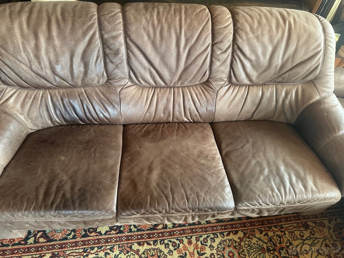 Kožená sedačka - 2