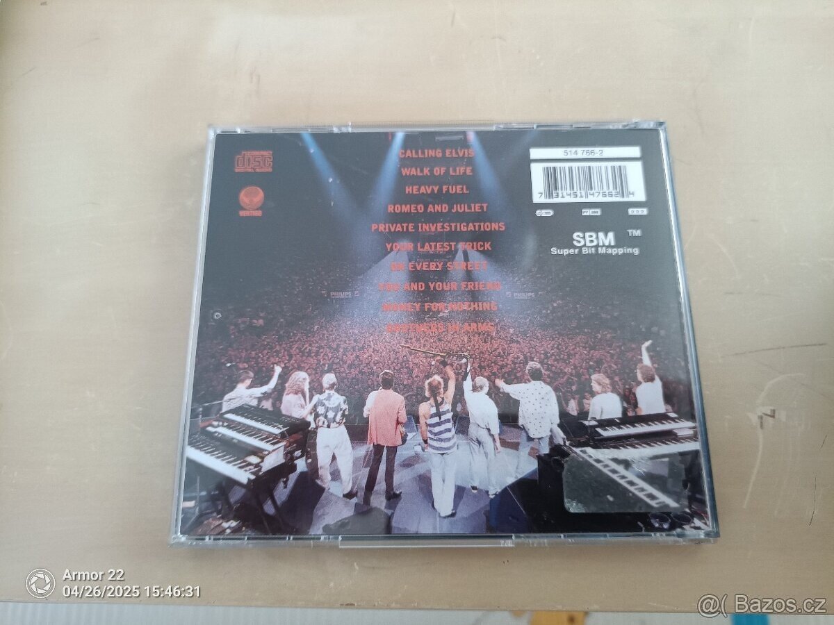 Cd Dire Streits On the night - 2