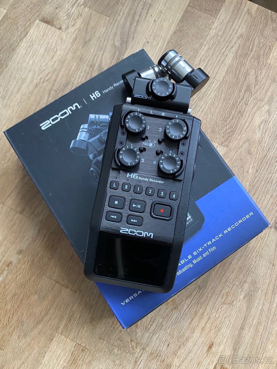Zoom H6 Black – šestistopý audio rekordér - 2