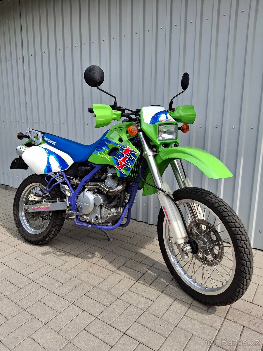 KAWASAKI KLX650C1, r.v.1993, jen 18tis.km TOP STAV