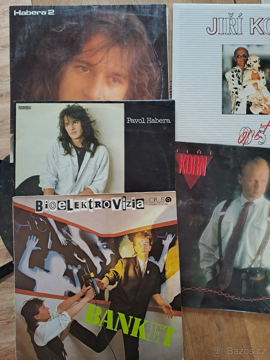 6x LP Rebels, Jiří Korn, Pavol Habera (Team), Banket, Elán - 2