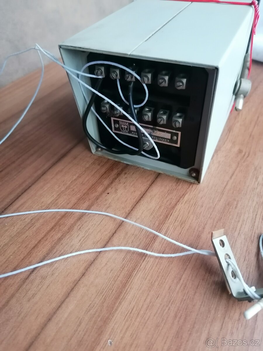 Elektronický termostat + čidlo Pt100 - 2