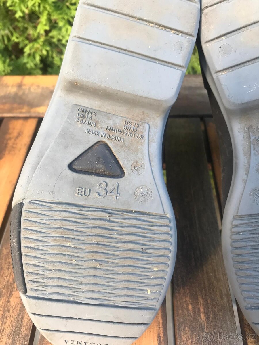 Dětská jezdecká perka, boty, zn. FOUGANZA - vel. 37 - 2