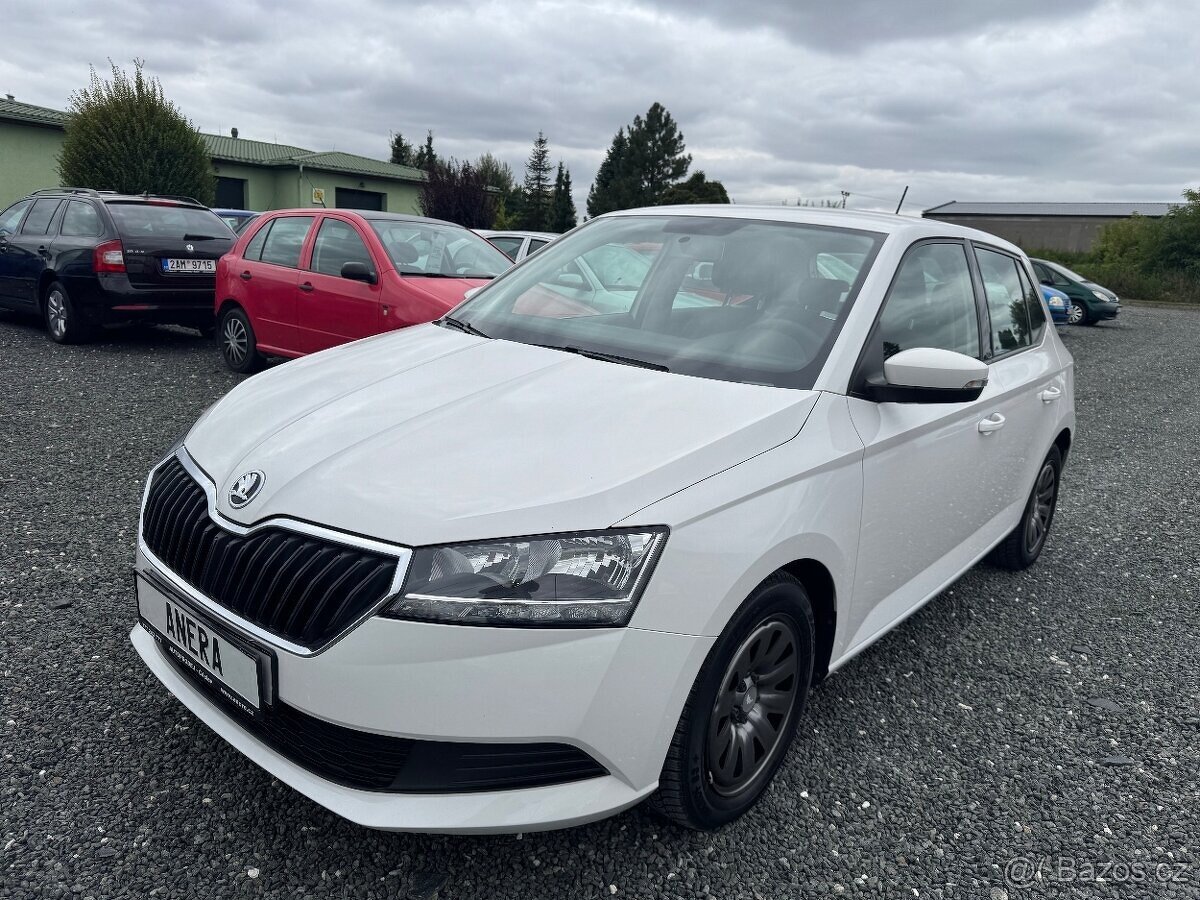 Škoda Fabia III 1.0 Tsi, 2021,170 tis km, 1. Majitel,ČR - 2
