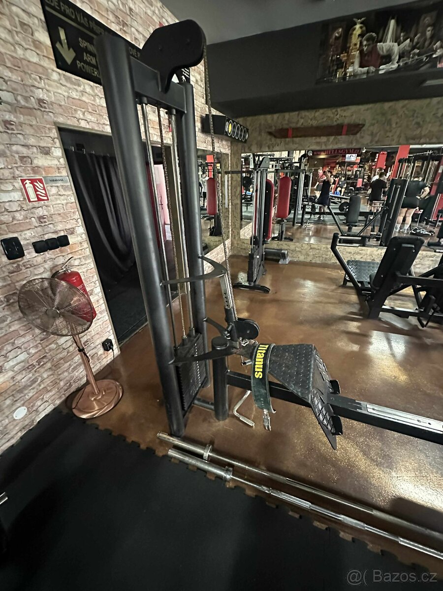 Cable Low Row – veslovací stroj na spodní kladce - 2