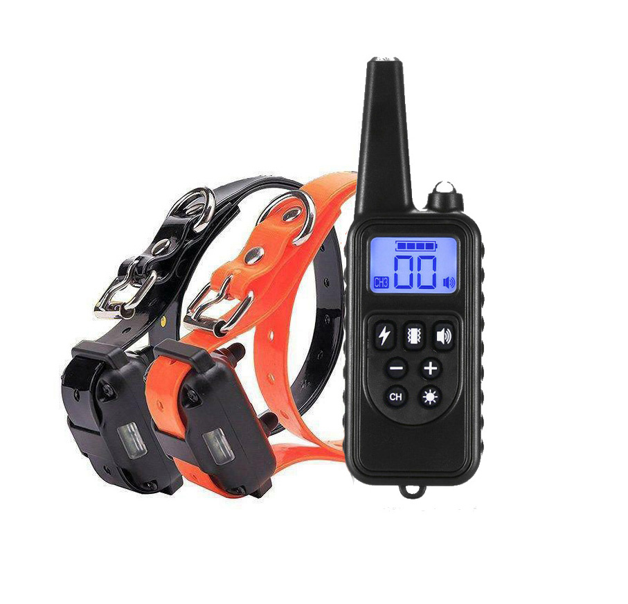 Elektrický výcvikový obojek pro 2 psy Patpet 776 - 2