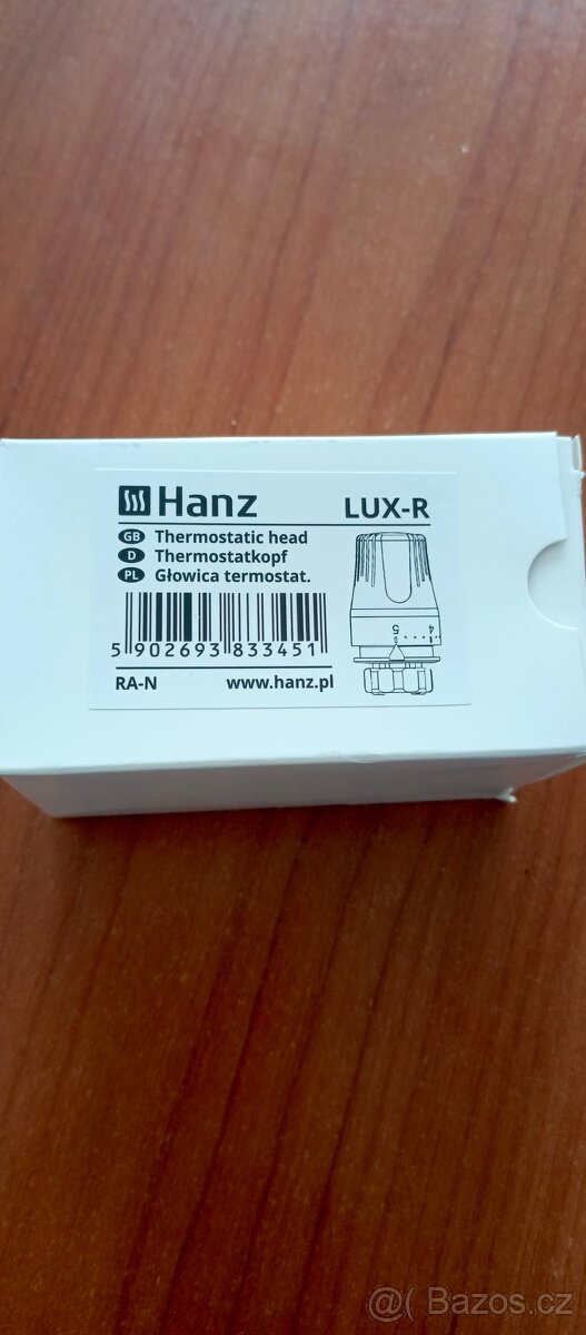 2 ks termohlavice RA-N - 2