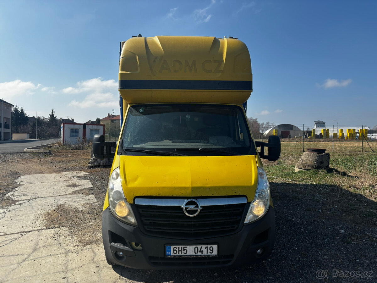 Opel Movano 2.3 BiTurbo 125kW, Valnik - plachta, Tažné,Klima - 2