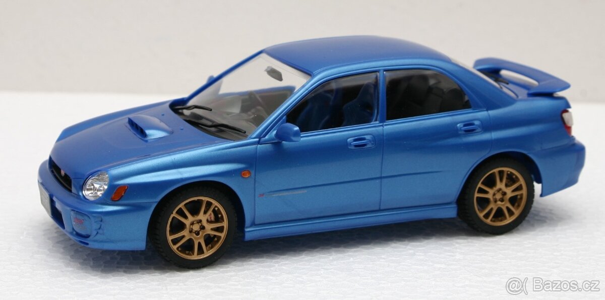SUBARU IMPREZA WRX STI (2001) - hotový model (1:24) - 2